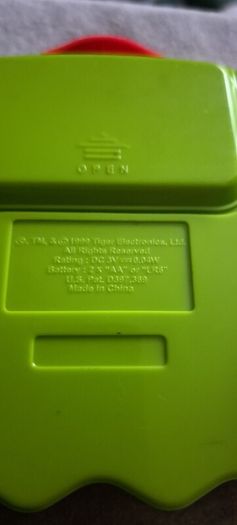 Vintage 1999 tiger electronics Manchester United handheld game
