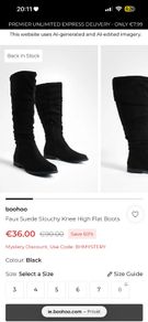 Knee high boots