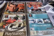 Ps1 4 games bundle, racing, James Bond