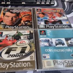 Ps1 4 games bundle, racing, James Bond