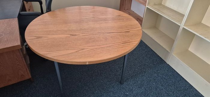 Office desks and chairs