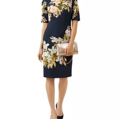 NEW - HOBBS flower print dress UK 14