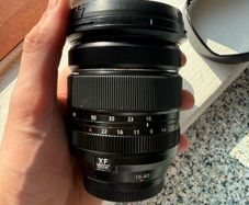 Fujifilm 16-80mm f/4 R OIS WR lens for Fuji X-mount cameras.