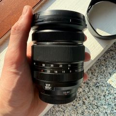 Fujifilm 16-80mm f/4 R OIS WR lens for Fuji X-mount cameras.