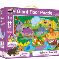 Galt Giant Floor Puzzle 30 Pieces Alphabet Animals