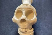3d printed Aztec death whistle