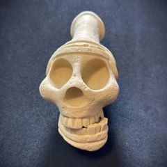 3d printed Aztec death whistle