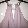 New Look Lilac Dress chain neck detail Image 3