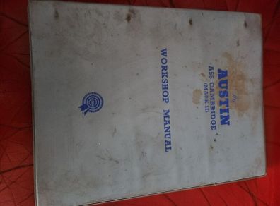 Austin A55 Cambridge service manual