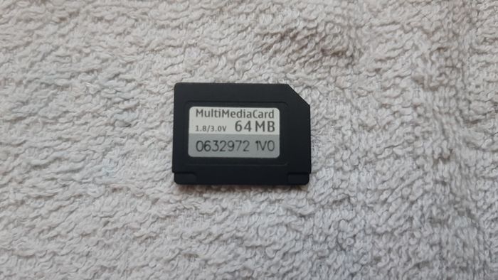 MultiMediaCard Multi Media Card MMC 64MB