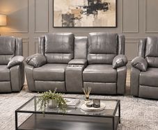 New leather Recliner Sofas 2+1+1