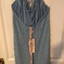 oh polly mini beaded pale blue dress size 12 - new with tags Image 6