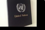 Stamp collection United Nations Vienna