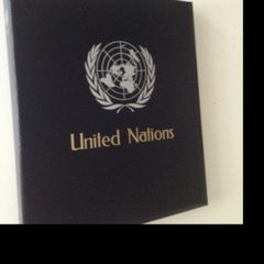 Stamp collection United Nations Vienna