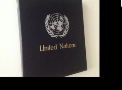 Stamp collection United Nations Vienna