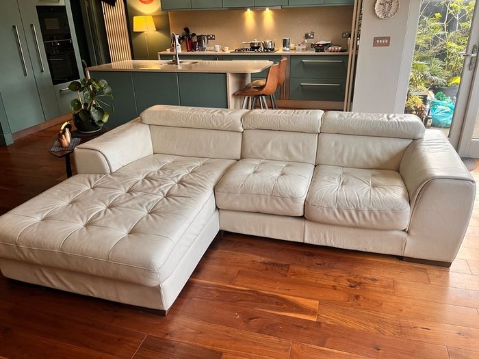 Italian Leather Sofa