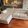 Italian Leather Sofa Image 5