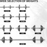 20kg Cast Iron Adjustable Dumbbell & Barbell Weight Set with Connector Image 4