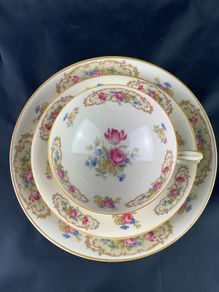 Antique Bavarian trio