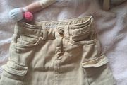 Zara safari denim skirt 4-5