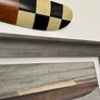 5 foot wide vintage plane frame  and replica propeller Image 2