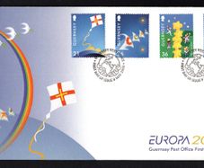 2000 Guernsey Europa Commemorative Stamps First Day Cover (FDC)