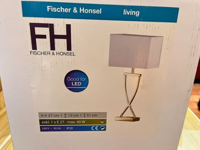 Brass Table Lamp