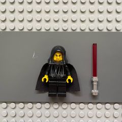 lego Star Wars sw0041 Emperor Palpatine minifigure - Yellow Head, Yellow Hands