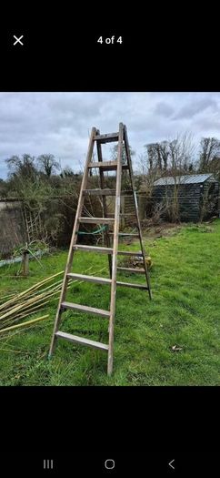 Professional Wooden Painters Ladders  8ft & 10ft