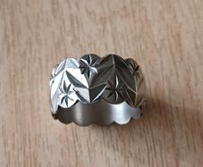White gold ring