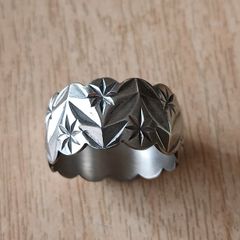 White gold ring
