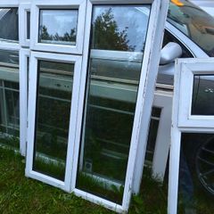 Pvc double glazed window