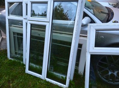 Pvc double glazed window