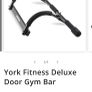 The York Fitness Deluxe Door Gym Bar Image 4