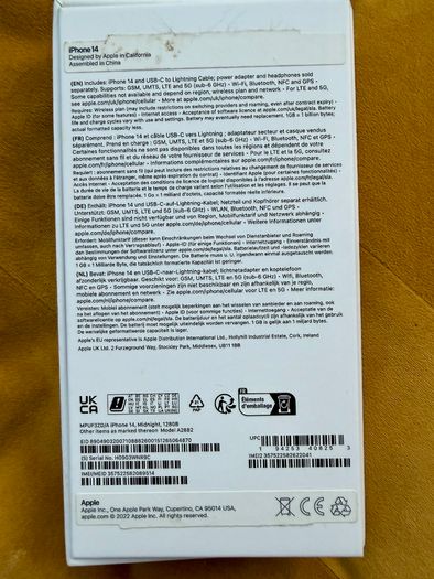 iPhone Midnight 14 128GB