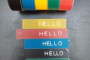 12mm Scotch 3M Branded Dymo Embossing Print Labels
