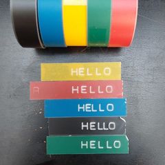 12mm Scotch 3M Branded Dymo Embossing Print Labels