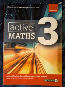 Active Maths 3 Ordinary Level Leaving Cert