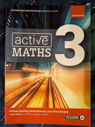 Active Maths 3 Ordinary Level Leaving Cert