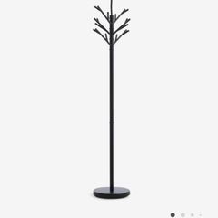 Black Metal Coat Rack