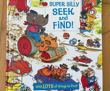 Richard Scarry Super Silly Seek and Find Book