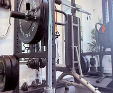 6ft Olympic Barbell & Bar Holder