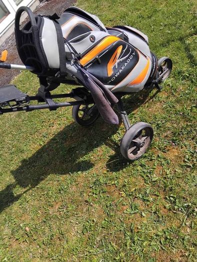 powakaddy bag and trolley