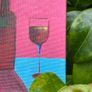 Mini Art - Original Wine Art on Canvas Image 7