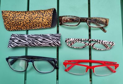 Reading Glasses 4 Pairs  +1.50