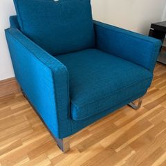 Ikea Mellby Armchair Blue