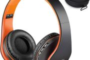 LIMITED TIME DEAL Wireless Bluetooth Over Ear Stereo Headphones, Wireless and Wired Mode Headsets with Soft Memory-Protein Earmuffs, Built-in Mic for Mobile Phone PC Laptop