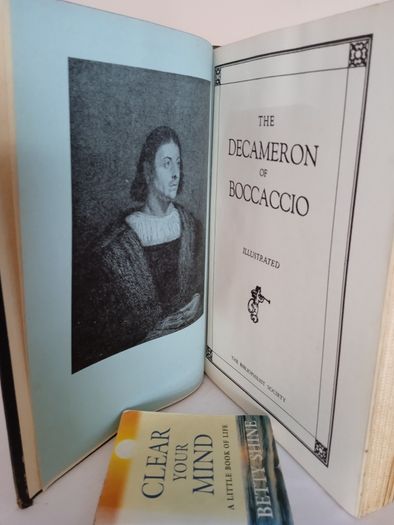 The Decameron of Boccaccio by Giovanni Boccaccio Published by The Bibliophilist Society (GT128)
