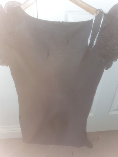 redhering dress