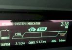 Prius Dashboard English With Miles